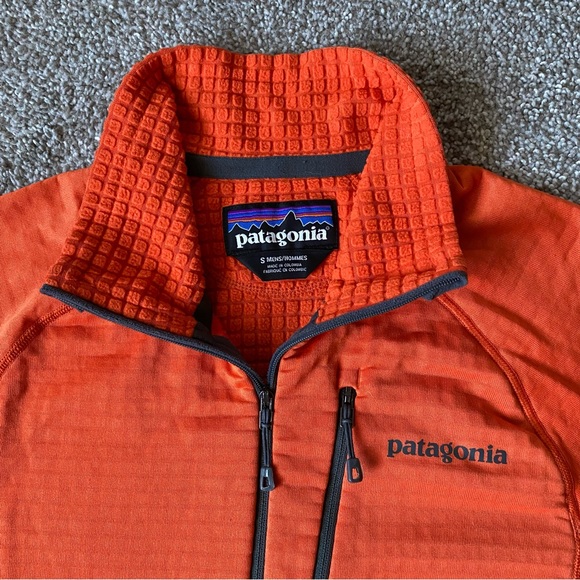 Patagonia R1 Pullover Color Cusco Orange Sz:S - Picture 3 of 7